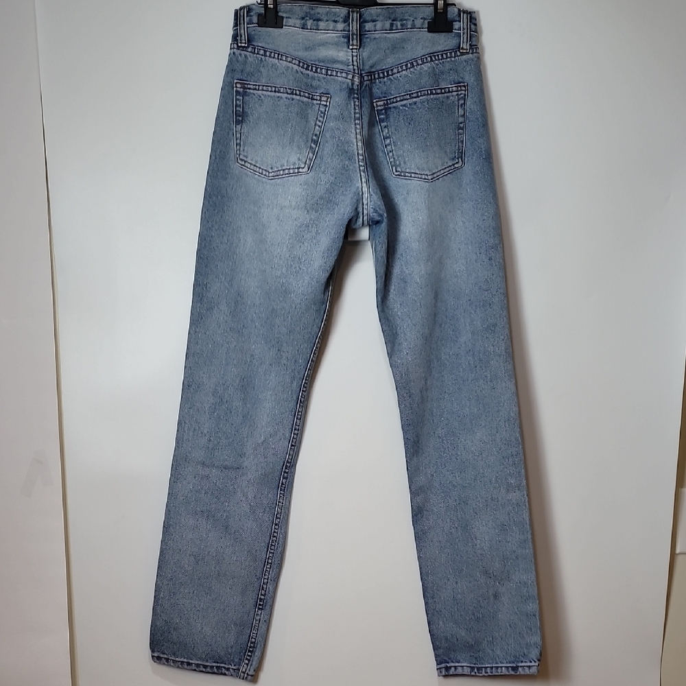 J. Galt Shanghai Straightleg Jeans Hidden Button-fly Size 4-6 / 28 / Small - Picture 5 of 9